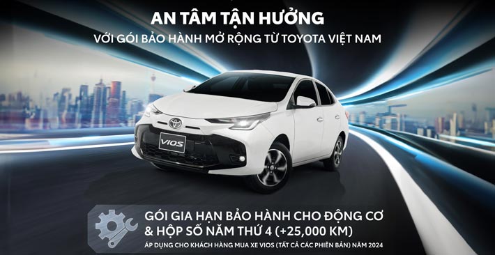 An Tâm Tận Hưởng Với Gói Gia Hạn Bảo Hành Từ Toyota Việt Nam