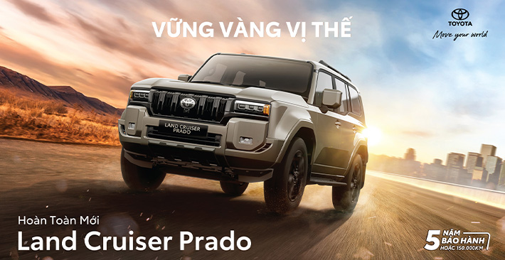 Land Cruiser Prado 2024 Chính Thức Ra Mắt Tại Việt Nam