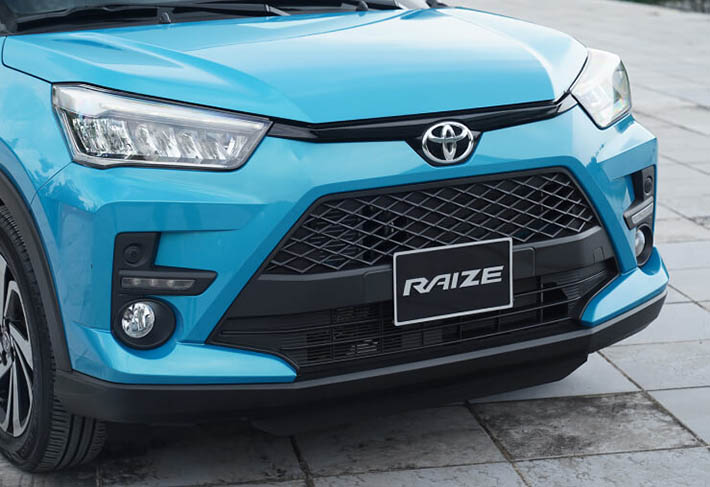 Toyota Raize mang đậm phong cách thể thao, trẻ trung và năng động