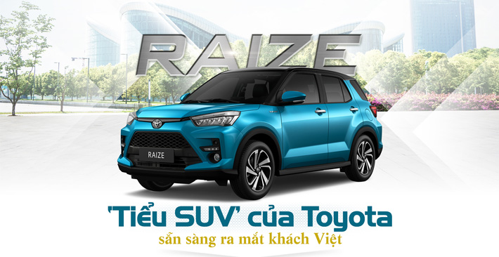 Tiểu SUV của Toyota sẵn sàng ra mắt khách hàng Việt