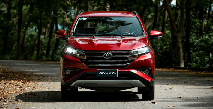 Giá lăn bánh và mua Toyota Rush trả góp tại Toyota Bắc Giang
