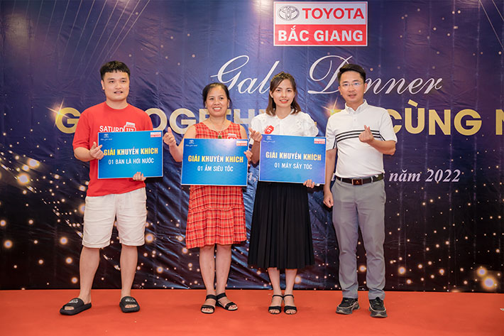 Team Building và Gala Dinner Toyota Bắc Giang 2022-23