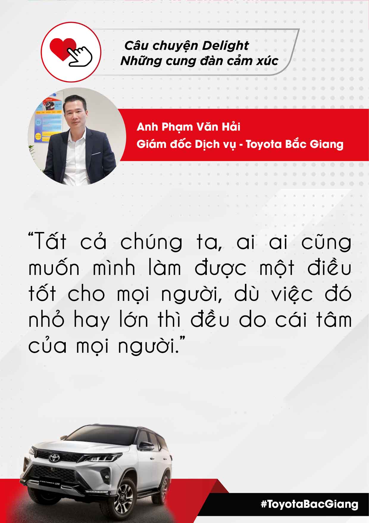 Toyota Bắc Giang mùa dịch