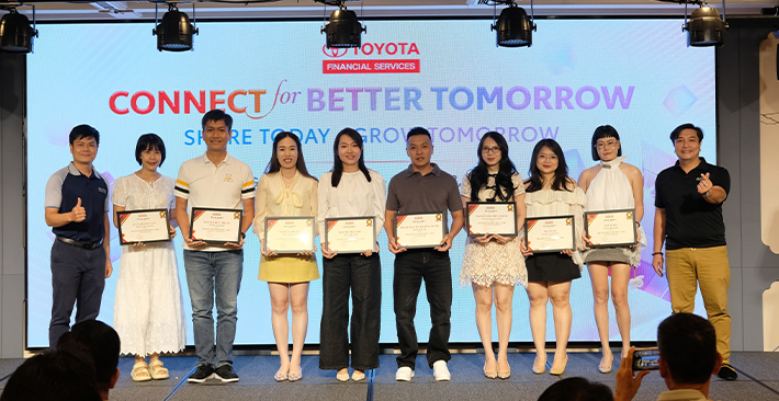 Toyota Bắc Giang ghi dấu ấn với 3 giải thưởng từ TFS Việt Nam