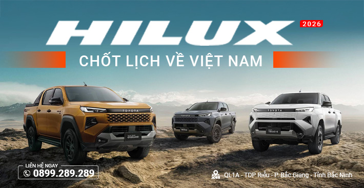 Toyota Hilux 2026 chốt lịch ra mắt: Giá dự kiến hơn 700 triệu đồng