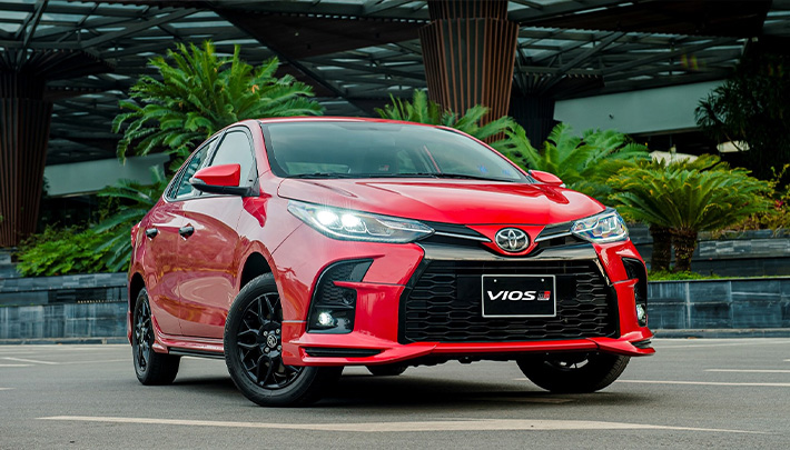 Các phiên bản Toyota Vios 2022