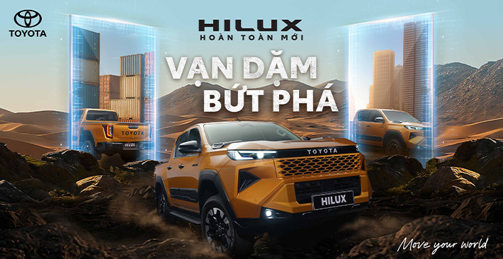 Toyota Hilux 2026 chính thức ra mắt với giá từ 632 triệu đồng