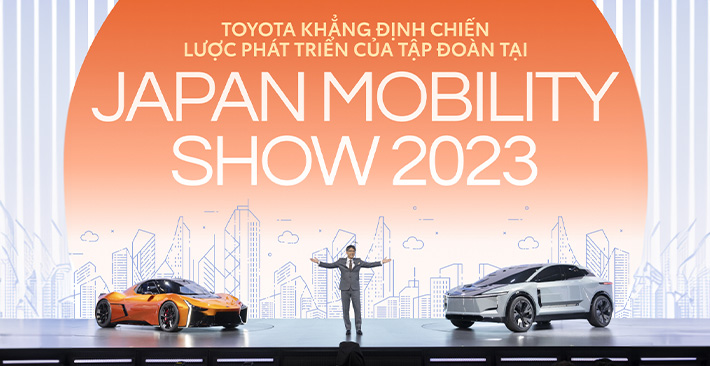 Toyota khẳng định chiến lược phát triển của Tập đoàn tại Japan Mobility Show 2023