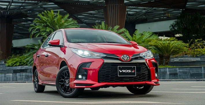 Đánh giá chi tiết xe Toyota Vios GRS bản thể thao siêu ấn tượng