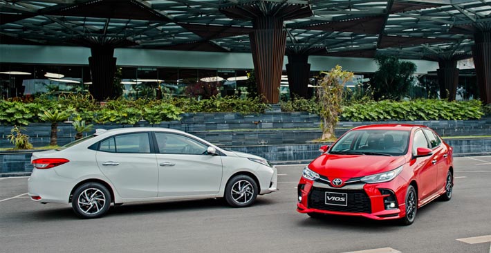 So sánh Toyota Vios G và Vios E số tự động