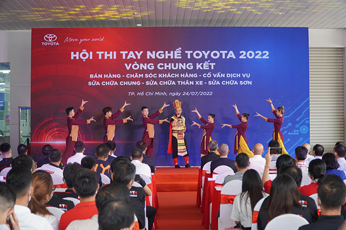 Hội thi tay nghề Toyota 2022 văn nghệ