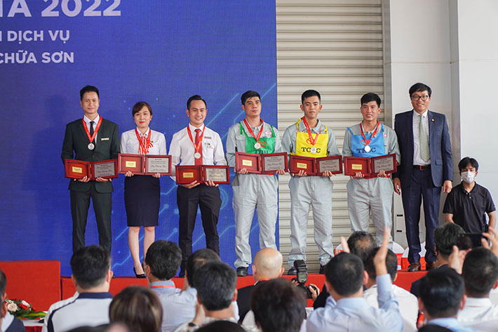 Hội thi tay nghề Toyota 2022 giải nhì