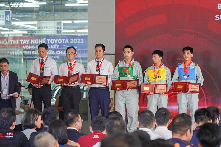 Hội thi tay nghề Toyota 2022 giải ba