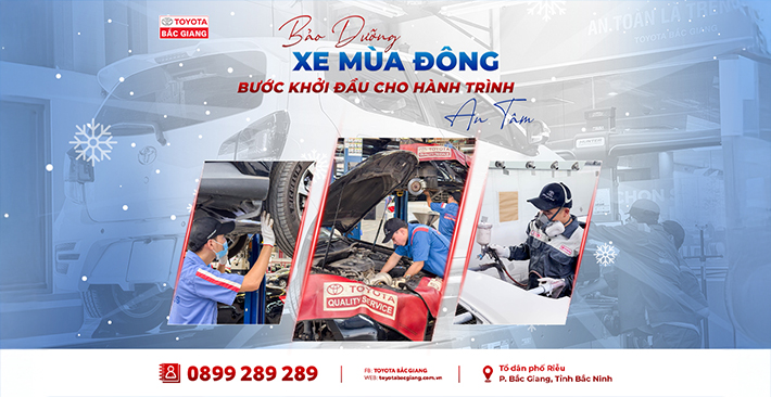 Các hạng mục cần bảo dưỡng ô tô mùa đông