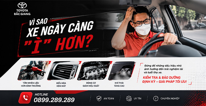 Vì sao xe ô tô bị ì và tốn xăng? Cách khắc phục hiệu quả
