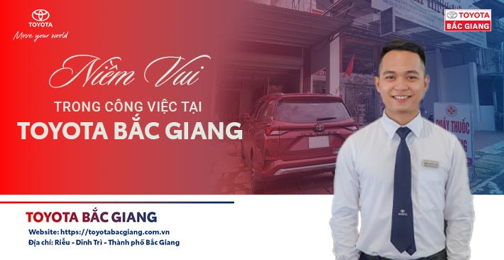 Niềm vui trong công việc tại Toyota Bắc Giang