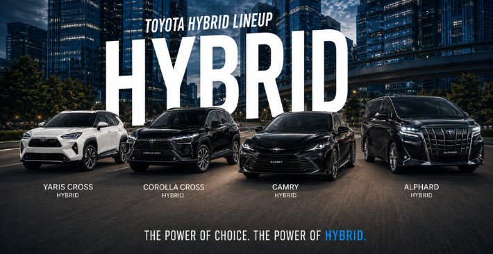 Các dòng xe Hybrid của Toyota tại Việt Nam năm 2026
