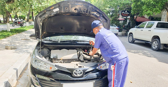 Cứu hộ và sửa chữa lưu động tại Toyota Bắc Giang